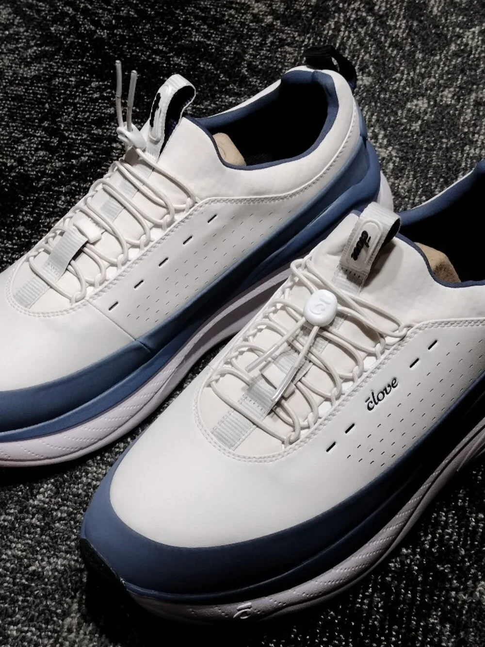 Clove Forte 2 Shoes Women's 13.5 Men's 12 White Unisex Nursing Sneakers